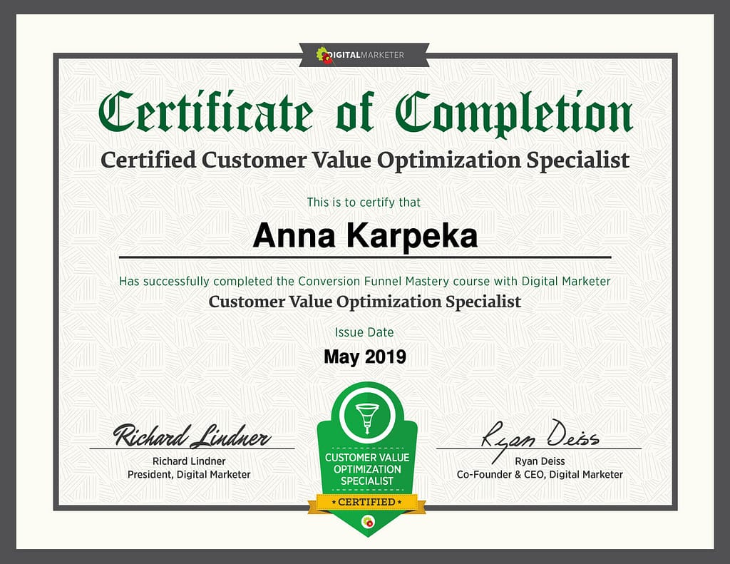 CVO-certificate (1)